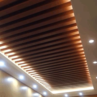 Рейки на потолок с подсветкой