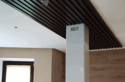 Реечная панель на потолок